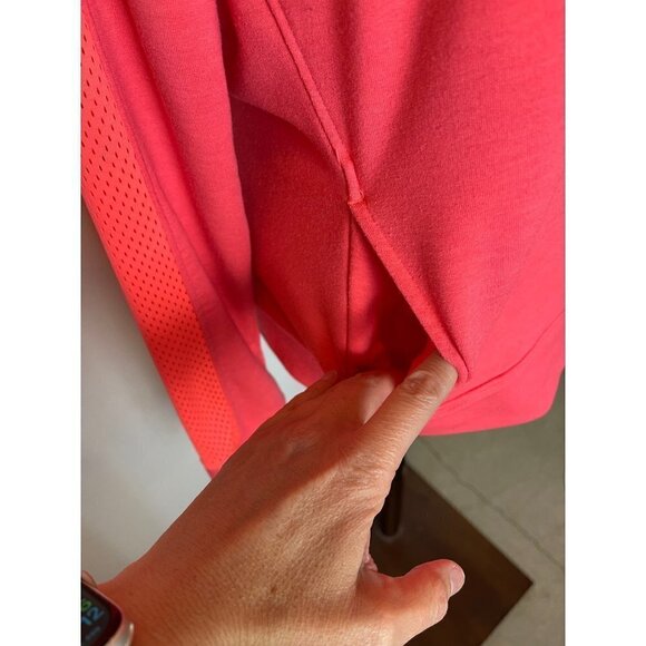 Under‎ Armour Pink Loose Fit Drawstring Mock Neck Pullover Sweatshirt S - Picture 5 of 8